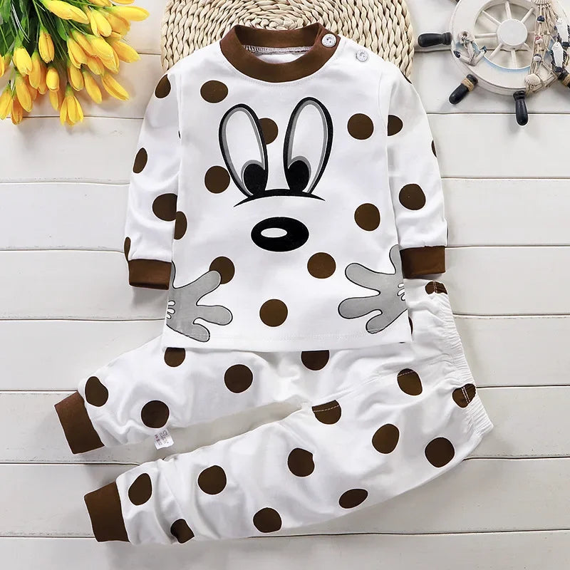 Kids Clothes Children Sets Boys Girls Cotton Autumn winter Clothing