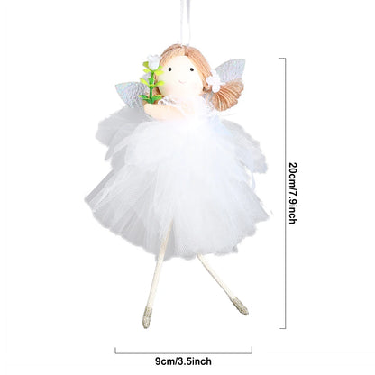 1pc Easter Flower Fairy Decoration Cute Rabbit Hanging Pendant Spring Easter Party Decor Birthday Baby Shower Supplies Kids Gift