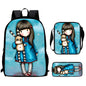 Santoro Gorjuss Kids School Backpack Set – Lightweight Backpack, Shoulder Bag & Pencil Case