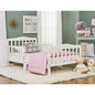 White Toddler Bed Frame – Safety Guardrail