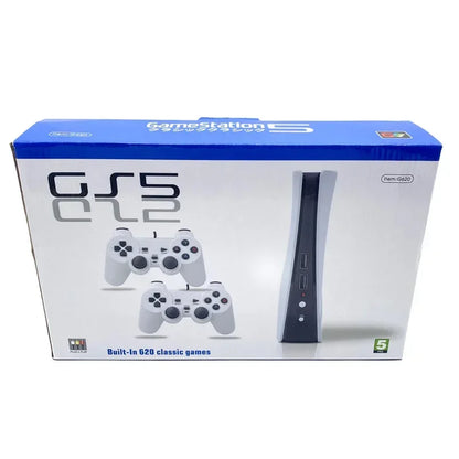 GS5 G620 TV Game Console 8 Bit Retro Consola Video Game Built-In 620 Classic Games Station USB Wired Handheld Gamepad AV Output