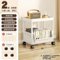 Multi‑Layer Rolling Storage Cart — Floor‑Standing Organizer