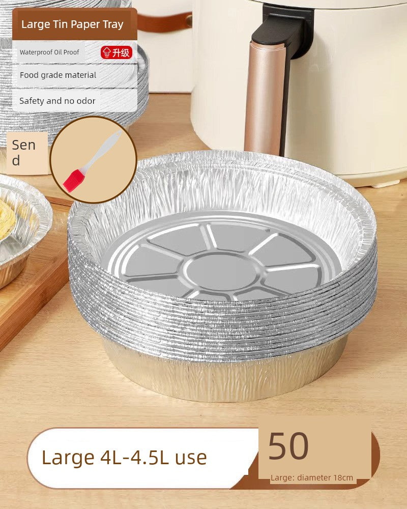 Special round Baking Oven Aluminized Paper Air Fryer
