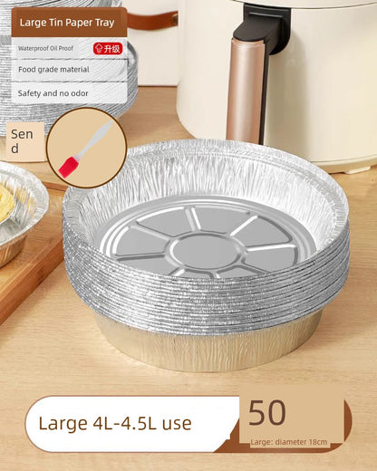 Special round Baking Oven Aluminized Paper Air Fryer