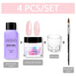 Acrylic Powder Set- Clear /Pink/ Nude
