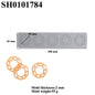 Meibum Fruit and Leaves Design Cake Lace Mat Sugarcraft Silicone Molds Fondant Cake Moulds Dessert Decorating Tools Bakeware