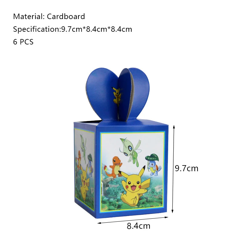 Pikachu Birthday Party Decoration Set (Backdrop · Balloons · Tableware · Kids Party Kit)