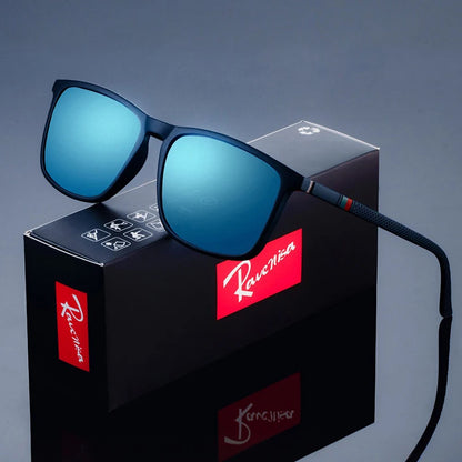 Mens Fashion Square  Polarized Sunglasses  UV400  Eyewear