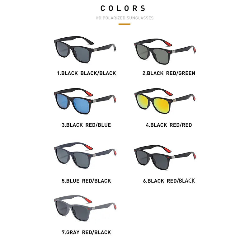 Night Vision Polarized Sport Sunglasses – Day/Night Driving
