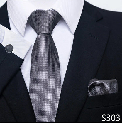 8 cm Tie Pocket Squares Necktie  Set