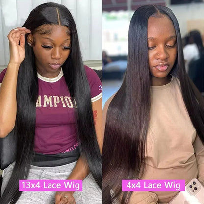 Glueless Bone Straight HD Lace Wig (4×4 / 5×5 / 13×4 / 13×6 Options)