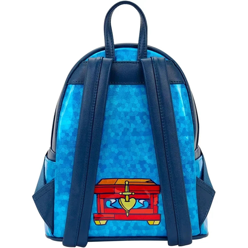 Snow White Princess Collage Mini Backpack