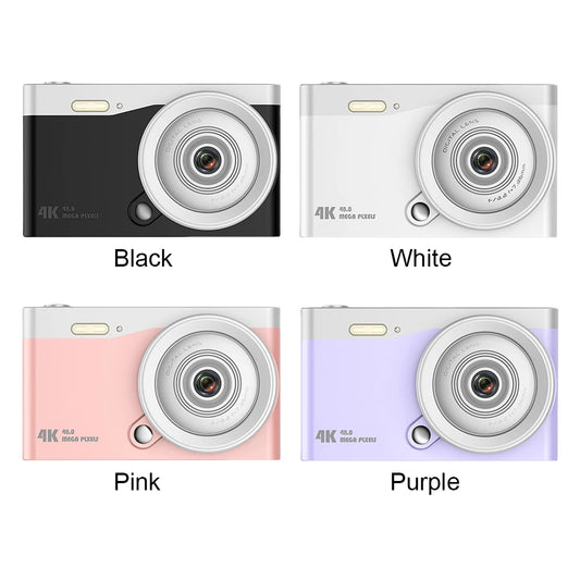 4K 48MP Students Pocket Camera (2.8" IPS Autofocus)