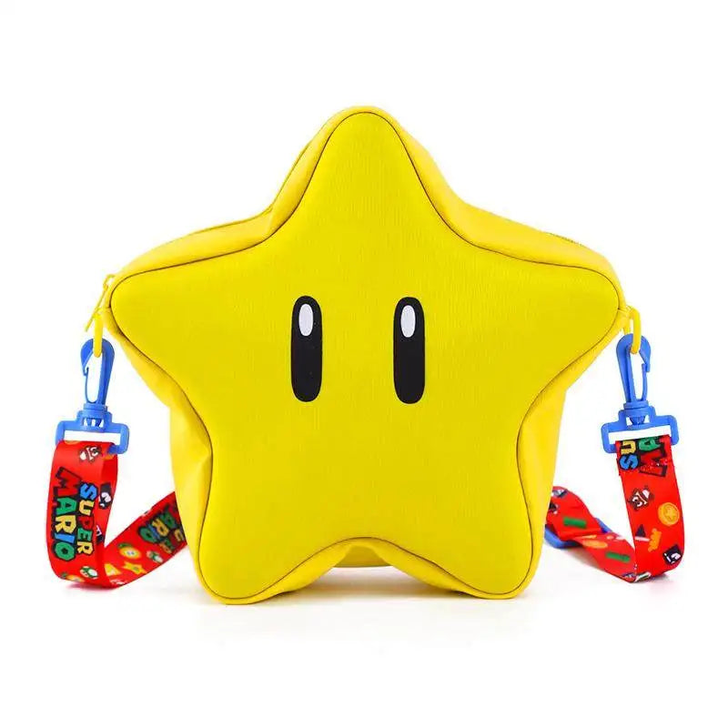 Lucky Stars Anime Crossbody Bag (PU Leather, Kawaii Cosplay &amp; Schoolbag)