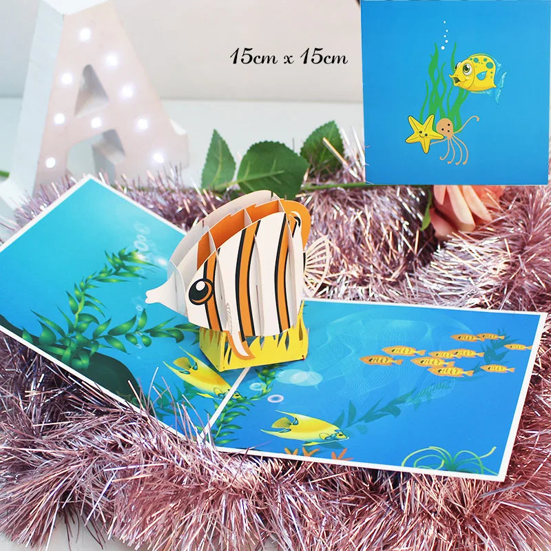 3D Pop Up Flower Greeting Cards Wedding Card Anniversary Thanksgiving Valentines Day Birthday Gift Thank You Card Handmade Cards