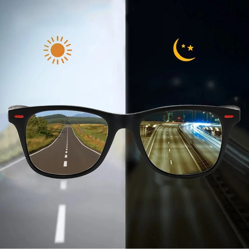 Night Vision Polarized Sport Sunglasses – Day/Night Driving
