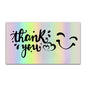 30pcs Thank You Card For Supporting Business Package Decoration "Gorgeous Thanks" Business Card Laser card Handmade With Love