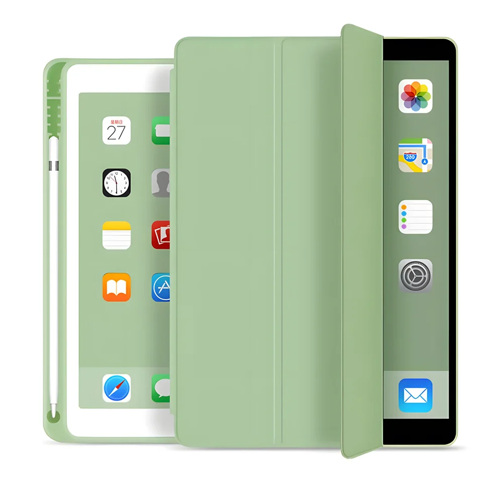 iPad Case with Pencil Holder (Pro/Air/Mini Models)