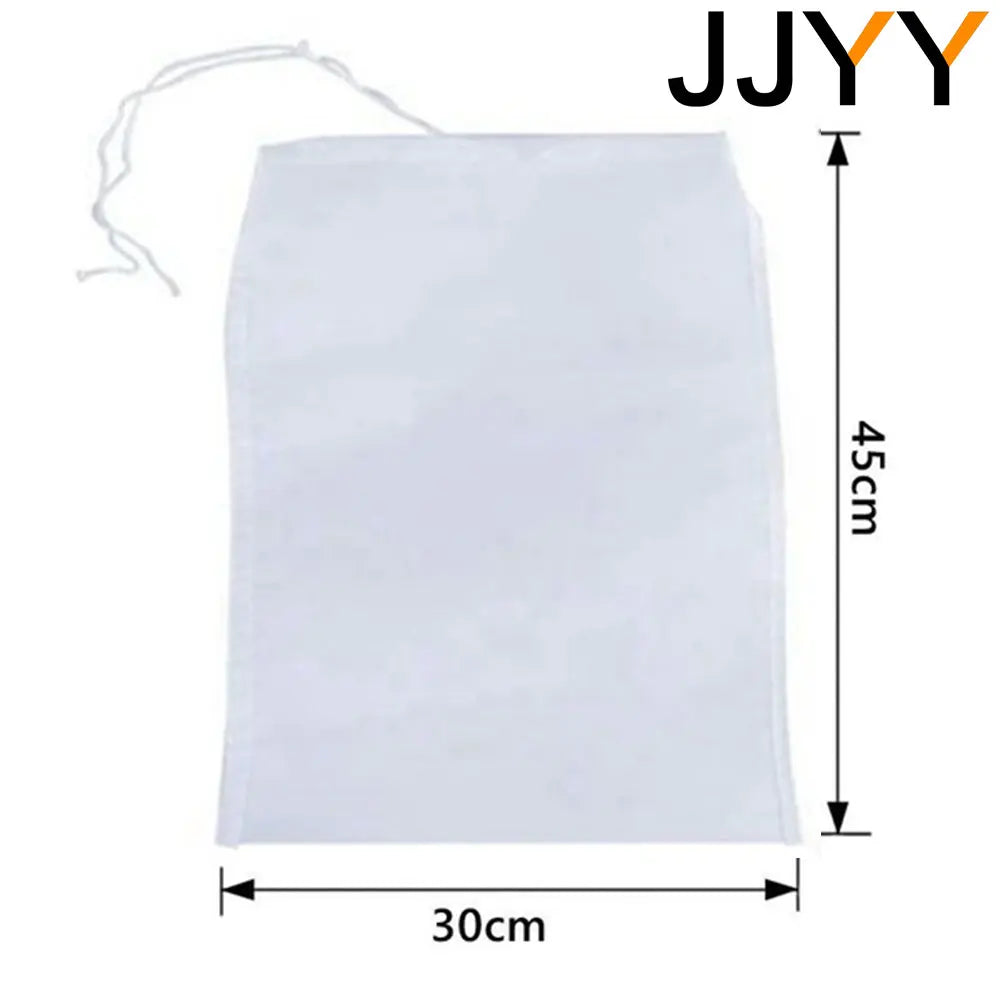 Filter Bag for Brewing Malt Boiling Wort Mash Strainer Tool Mesh Nylon Food Strainer Bag Nut Milk Juice Filte