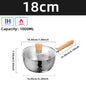 Professional Stainless Steel Saucepan with Lid
