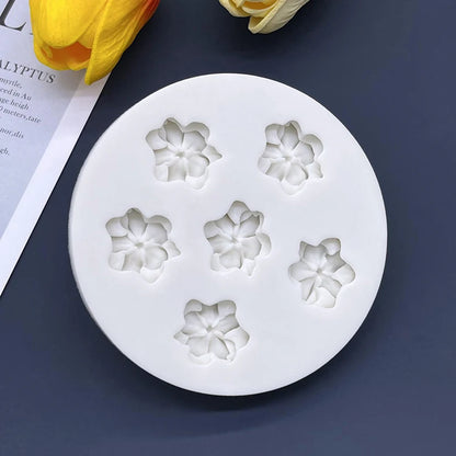 Flower Rose Silicone Sugarcraft Mold Resin Tools Chocolate Cupcake Baking Fondant Cake Decorating Tools