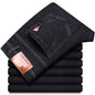 Men’s Classic Casual Stretch Slim Jeans (Straight Fit, Smart Casual Denim)