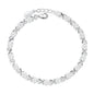 New fashion 925 sterling Silver cute Bracelets chain for Women party wedding Engagement jewelry 20cm 8inch Valentine's Day Gifts