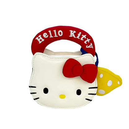 Hello Kitty PU Mini Crossbody Handbag (Luxury‑Style Cartoon Purse)