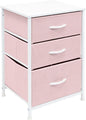 3‑Drawer Nightstand – Bedroom Storage Tower