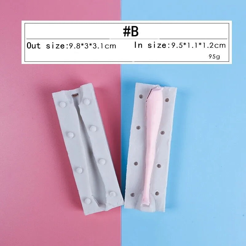 3D Doll Body Silicone Mold Fondant Chocolate Cake Decorating Tool DIY Clay Soft Pottery Doll Human Body Hand and Feet Mold