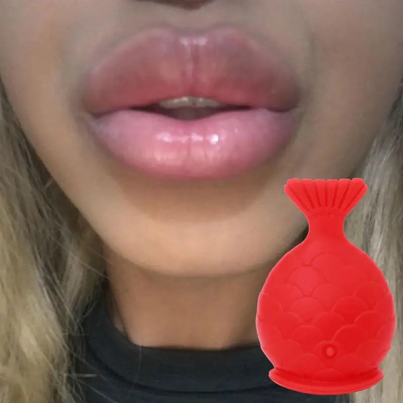 Silicone Full Lip Plumper Mouth Fish Tool Natural Plump Shape Tool