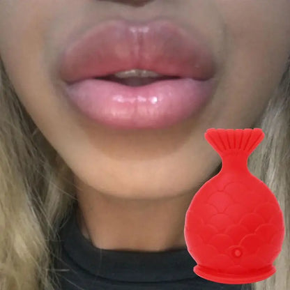 Silicone Full Lip Plumper Mouth Fish Tool Natural Plump Shape Tool