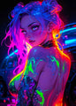 Anime Girls Canvas Painting, Hot Girl Poster Canvas Prints, Coquette Room Decor, Girly Wall Art For Home Decoration Unframed