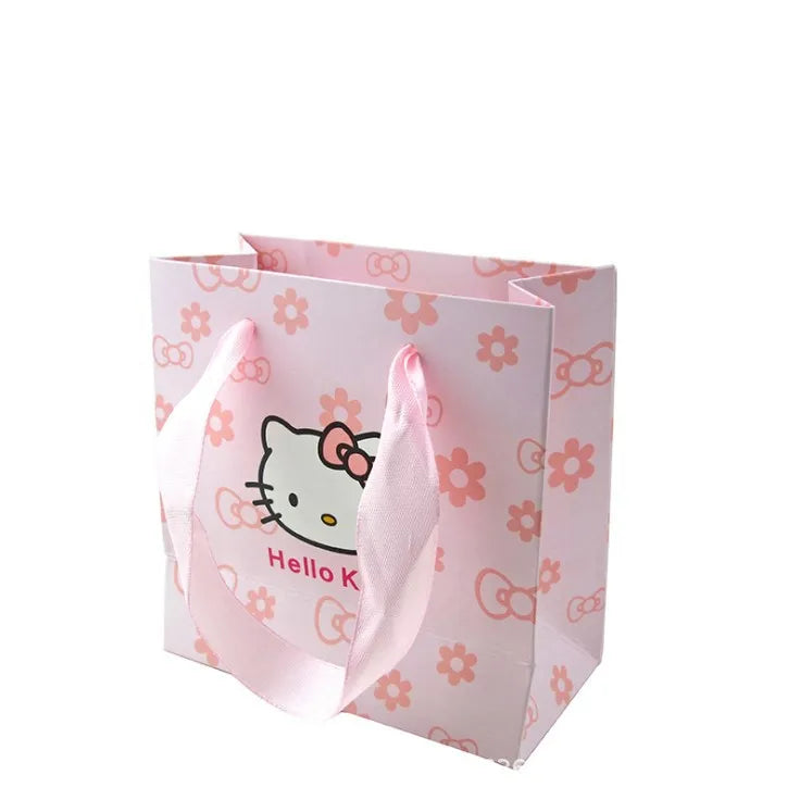 Hello Kitty Gift Box &amp; Candy Paper Bag (Kawaii Cartoon Packaging, Party &amp; Jewelry Storage)