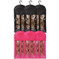 1/3pcs Premium Wig Storage Bags with Sturdy Metal Hangers - Black Transparent Design for Multiple Wigs & Hair Extensions
