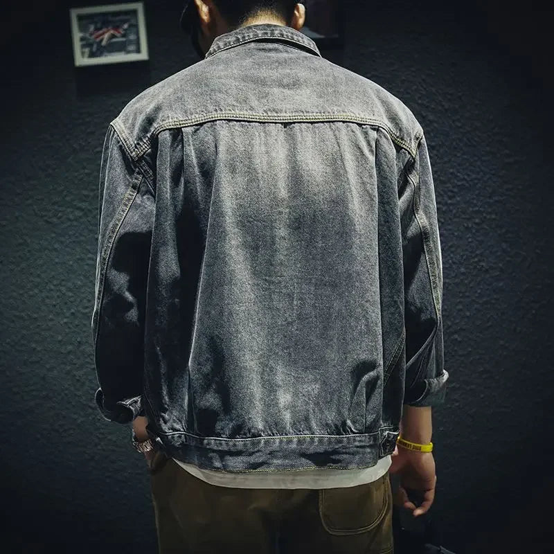Men’s Thick Winter Denim Workwear Jacket