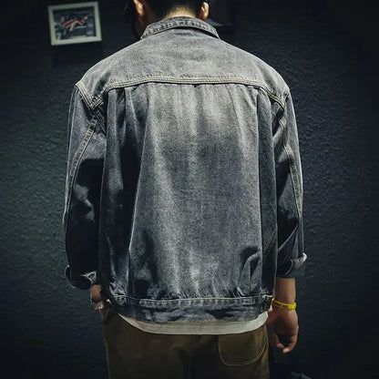 Men’s Thick Winter Denim Workwear Jacket