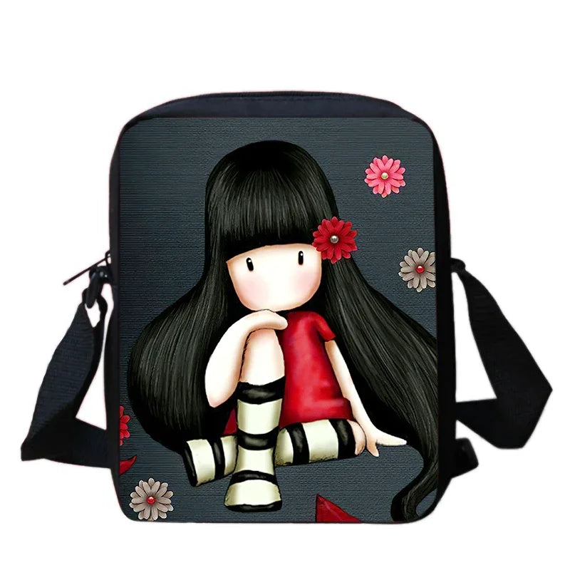 Santoro Gorjuss Insulated Crossbody Tote – Travel & Food Cooler Bag