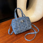 Korean Denim Mini Crossbody Bag – Casual Urban Style