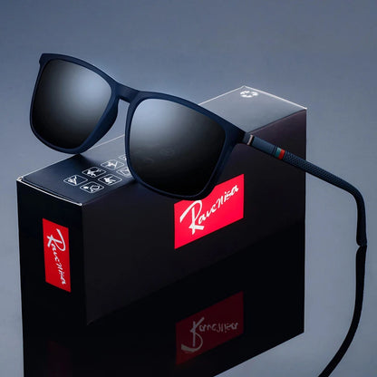 Mens Fashion Square  Polarized Sunglasses  UV400  Eyewear