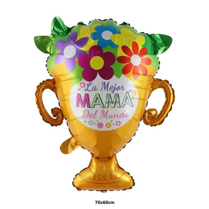 Mother’s & Father’s Day “I Love You” Foil Balloon – Party Decoration