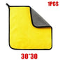 1/3/6Pcs Microfiber Car Cleaning Towels Car Wash Drying Cloth Hemming Microfiber Towel Care Wash Cloth Car Detailing Accessories