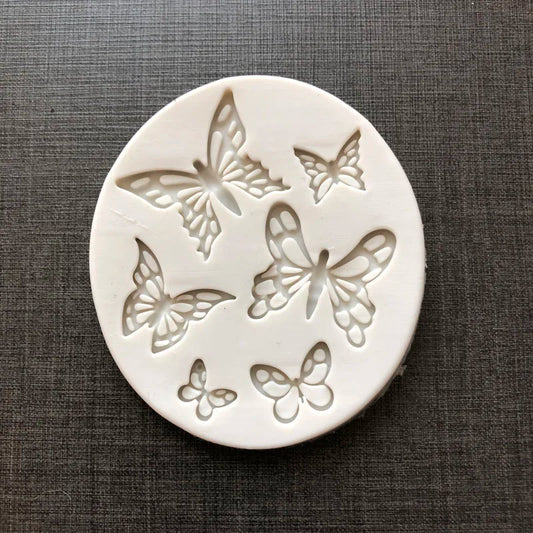 Butterfly Fondant Silicone Sugarcraft Wedding Cake Decorating Tools Resin Chocolate Molds For Baking