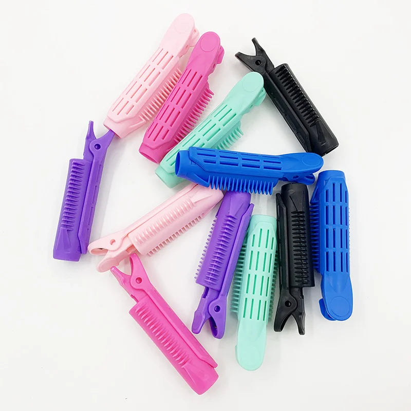 8 PCS Hair Root Fluffy Clip Bangs Curling Clips