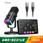 Gaming Audio Set Microphone/Mixer/Headset for Streaming Podcasting,Podcast Set for Youtube/OBS/Tiktok/X/VK - AM8/H9/SC3
