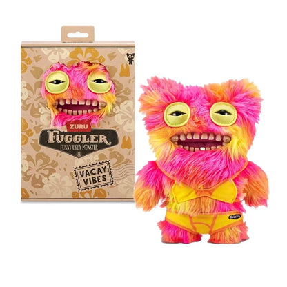 23CM Fuggler Hairy Fuggs Love Ugly Monster Plushies Toys Alien Kawaii Stuffed Animal Funny Vacay Vibes Underwear Series Dolls
