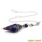 Crystal Healing Stone Quartz Pendulums Spiritual Hexagonal Pointed Resin Witchcraft Supplies Balancing Accessories Divination