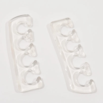 2Pcs/set Soft Silicone Finger Toe Separator Manicure Pedicure Tool