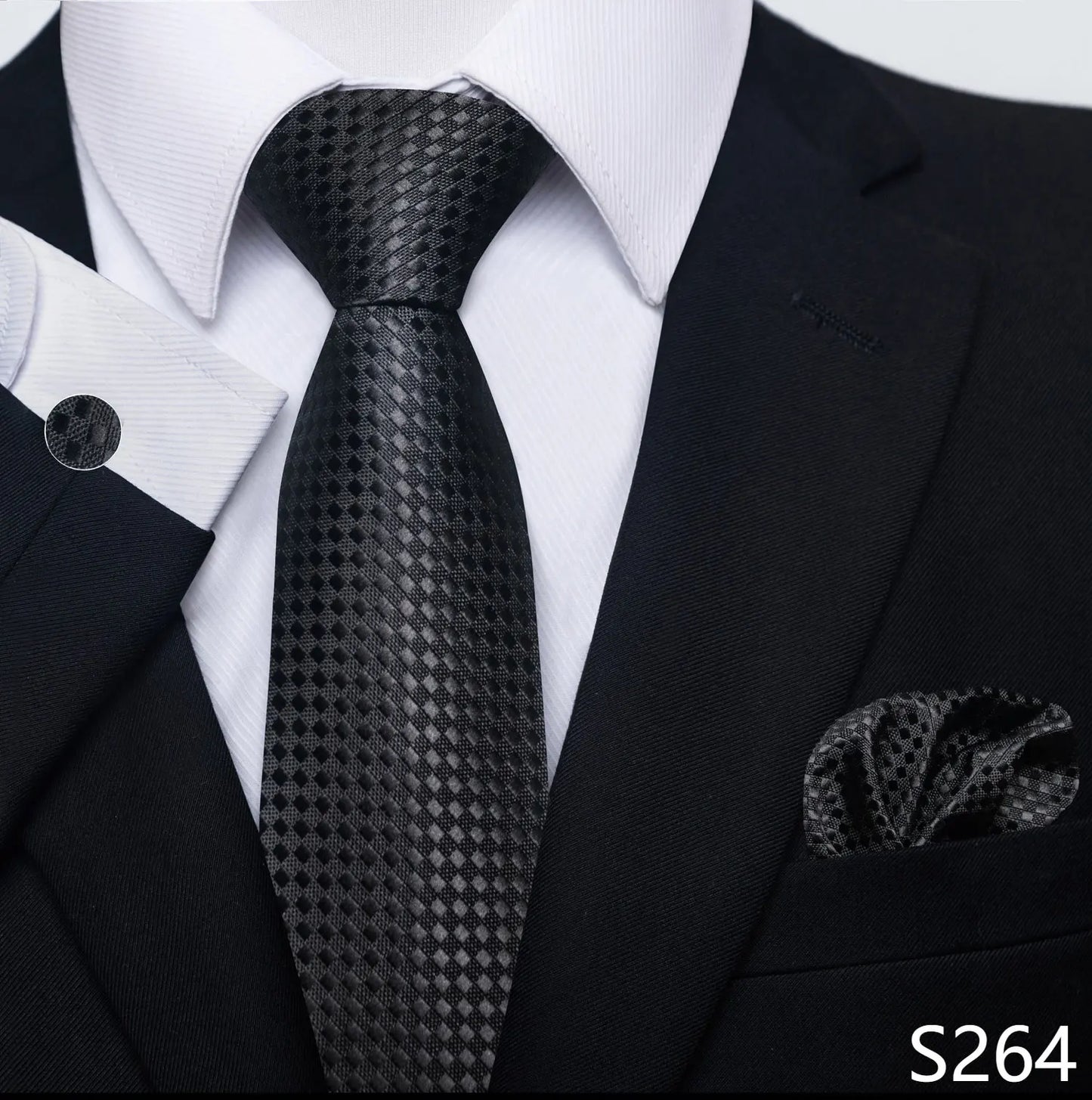 8 cm Tie Pocket Squares Necktie  Set