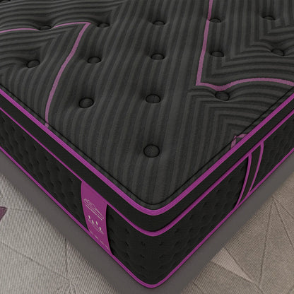 12/14" Hybrid Gel Memory Foam Mattress — Medium Firm, Motion‑Isolating
